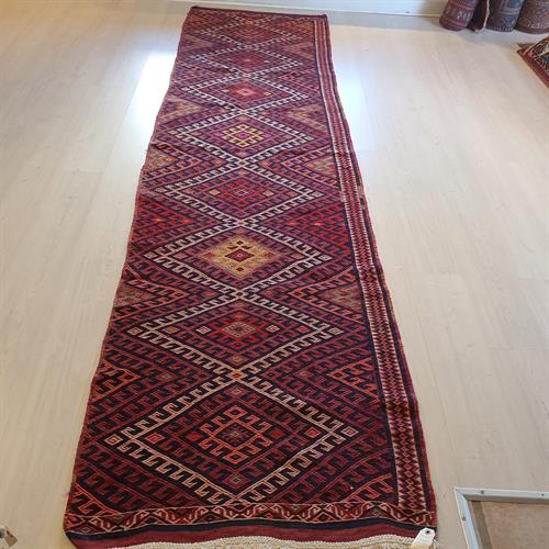 Turkmensk Sumak Kelim 91*343 Cm